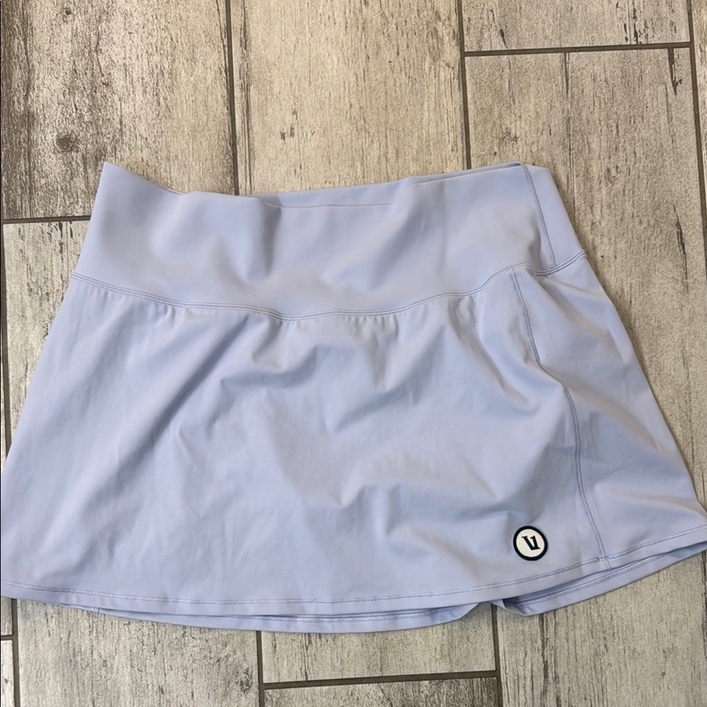 Vuori Blue Skater Mini Skirt Athletic